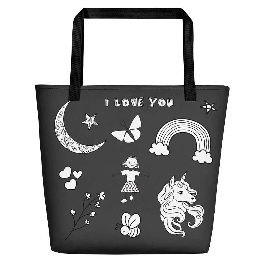 LARGE Tote - Charcoal product image (2)