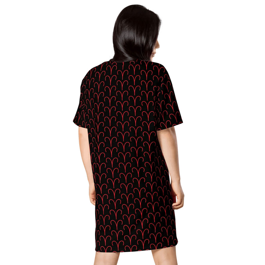 Aries 2025, Fearless, Bold, Unstoppable, Tee Dress product image (2)