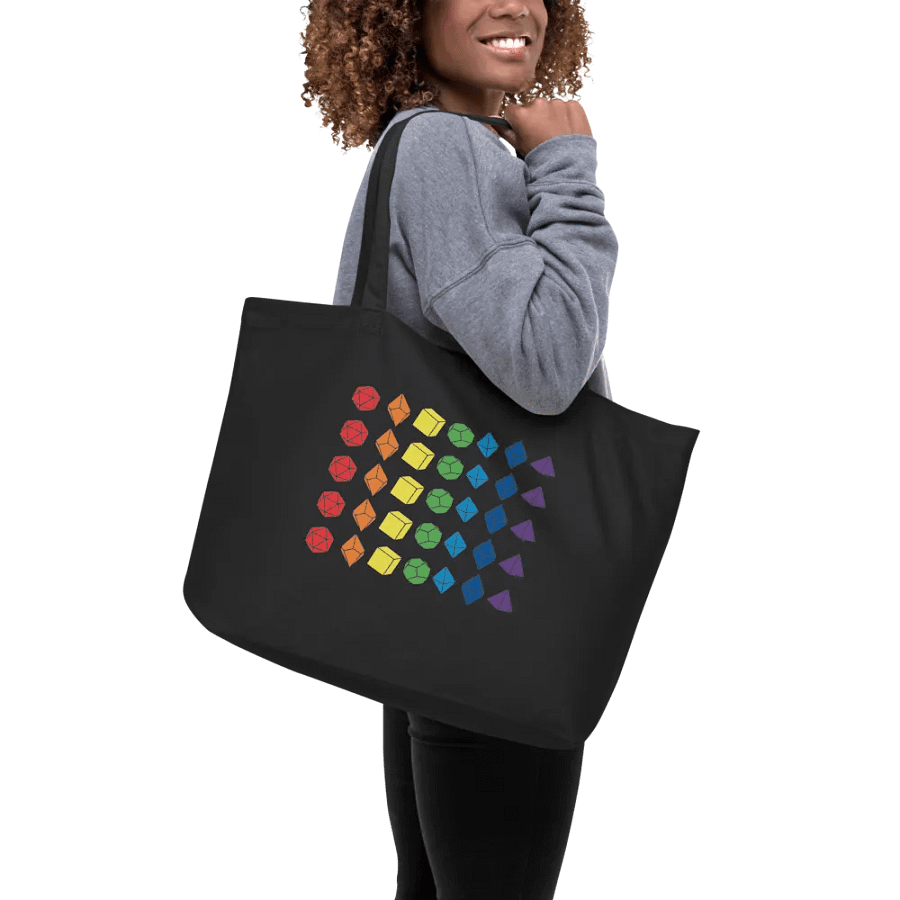 Polyhedra Dice Tote Bag product image (9)