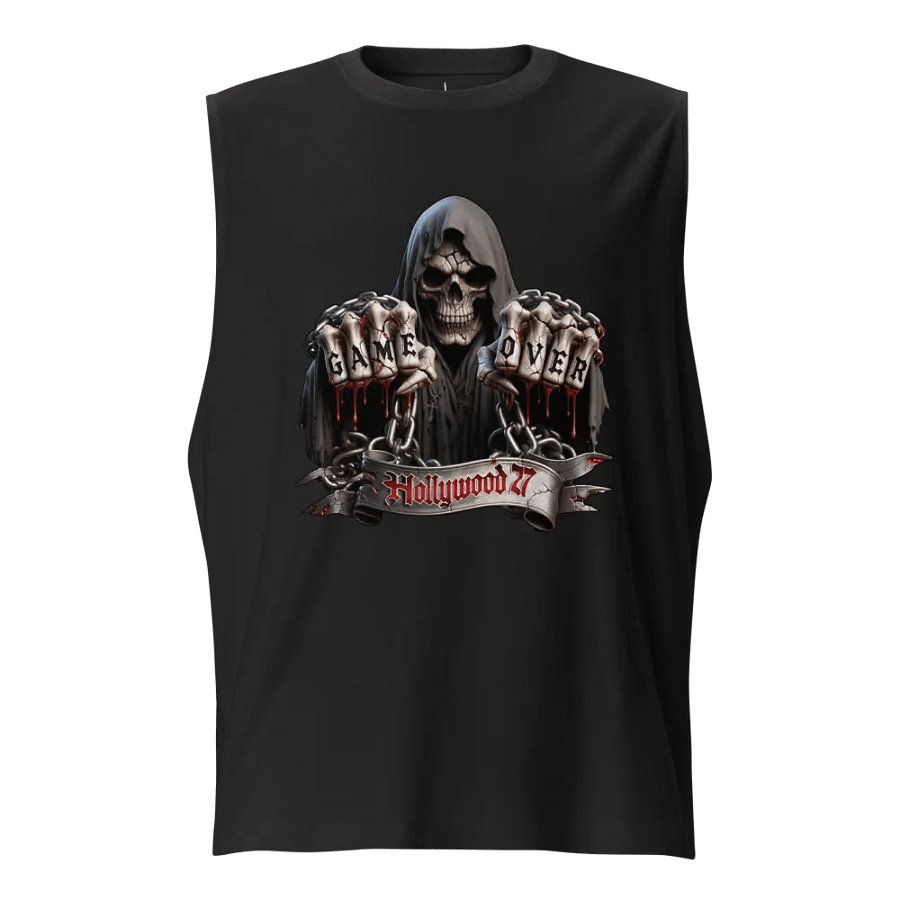 Game Over Gothic Muscle Tank product image (1)