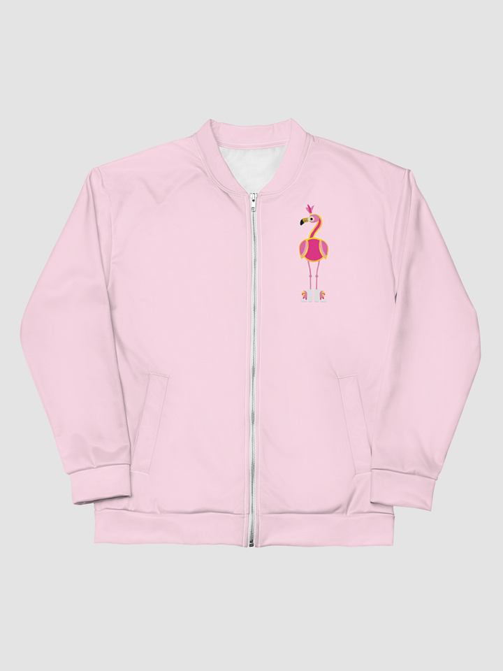Unisex Bomber Jacket [PINK] Main Logo product image (1)