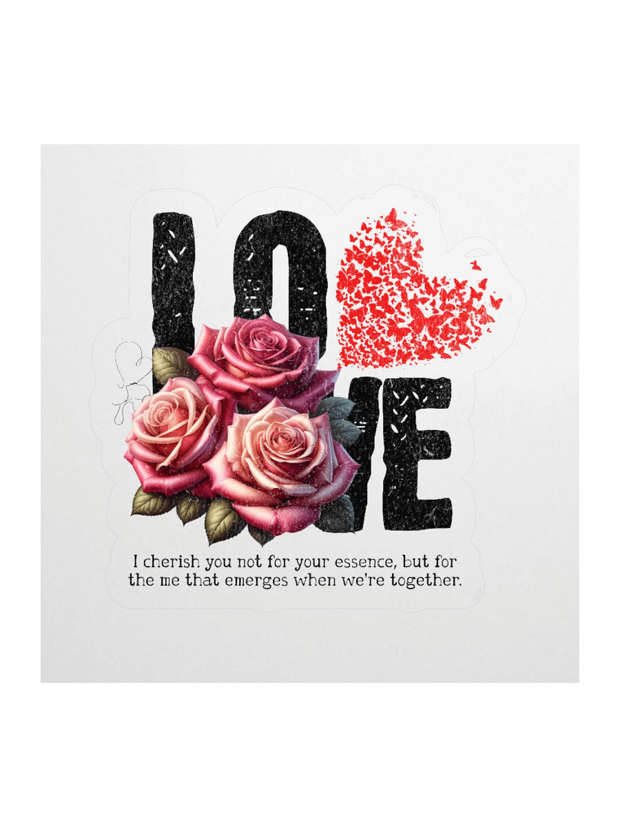 Love & Roses Kiss Cut Stickers product image (1)