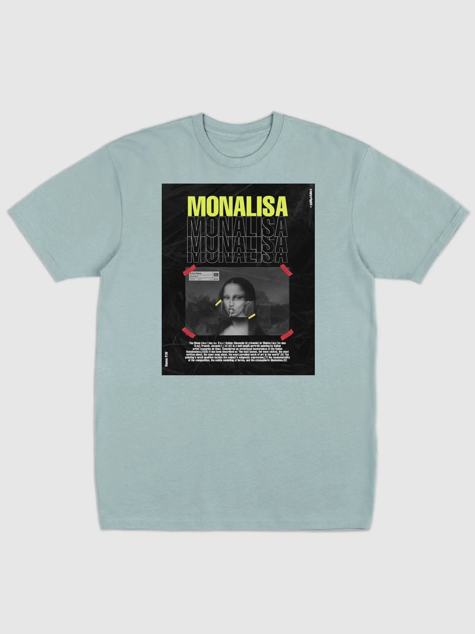 MonaLisa Revolution Men's Tee product image (5)