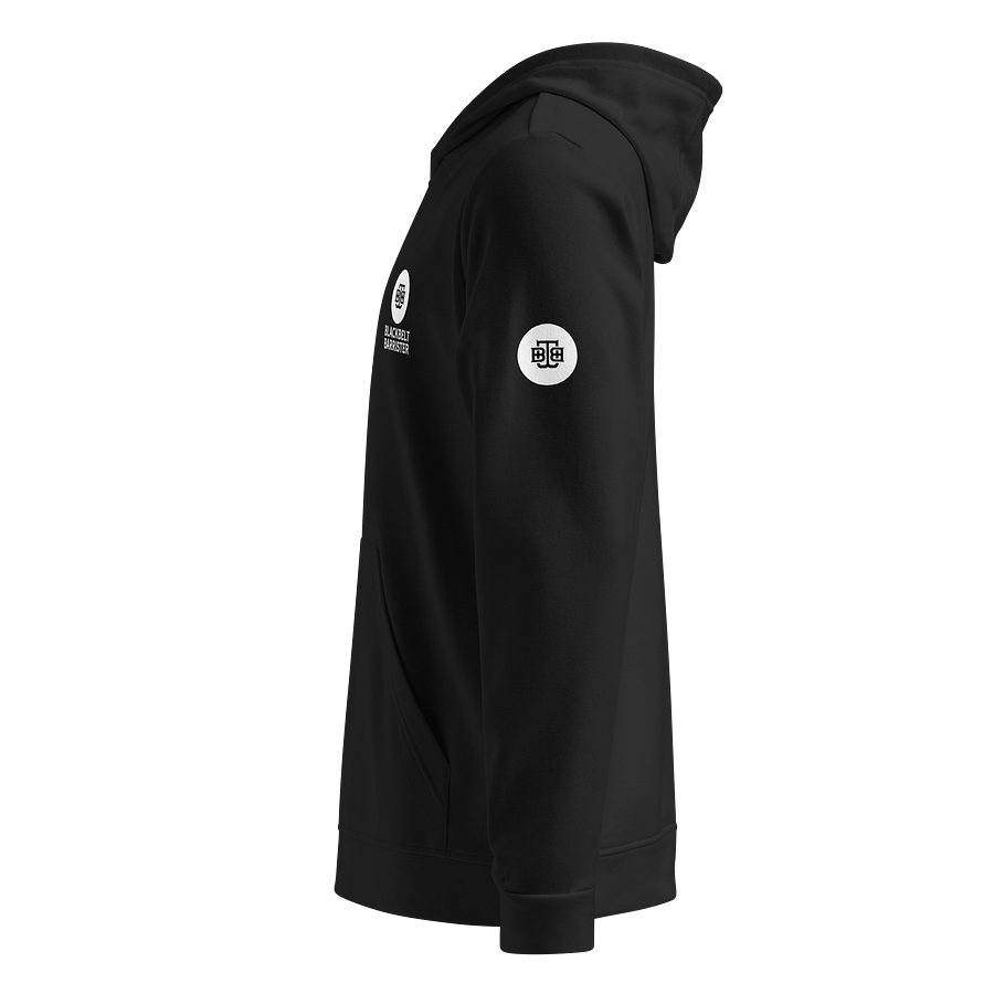 Adidas x Blackbeltbarrister Fleece Hoodie Black product image (3)