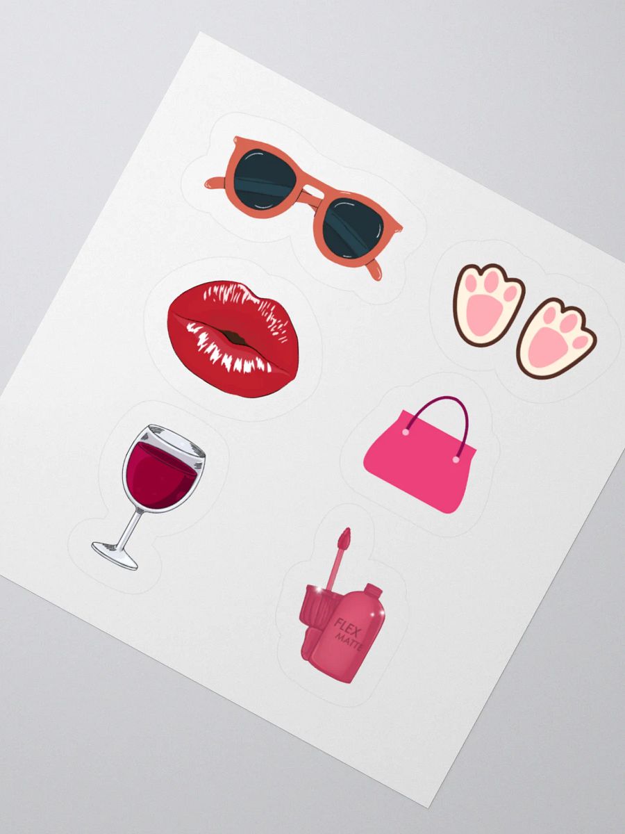 Glossy Glam Sticker Set product image (4)