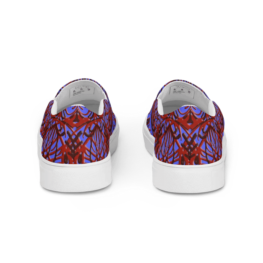 Mystic Red Mandala Slip-Ons product image (5)
