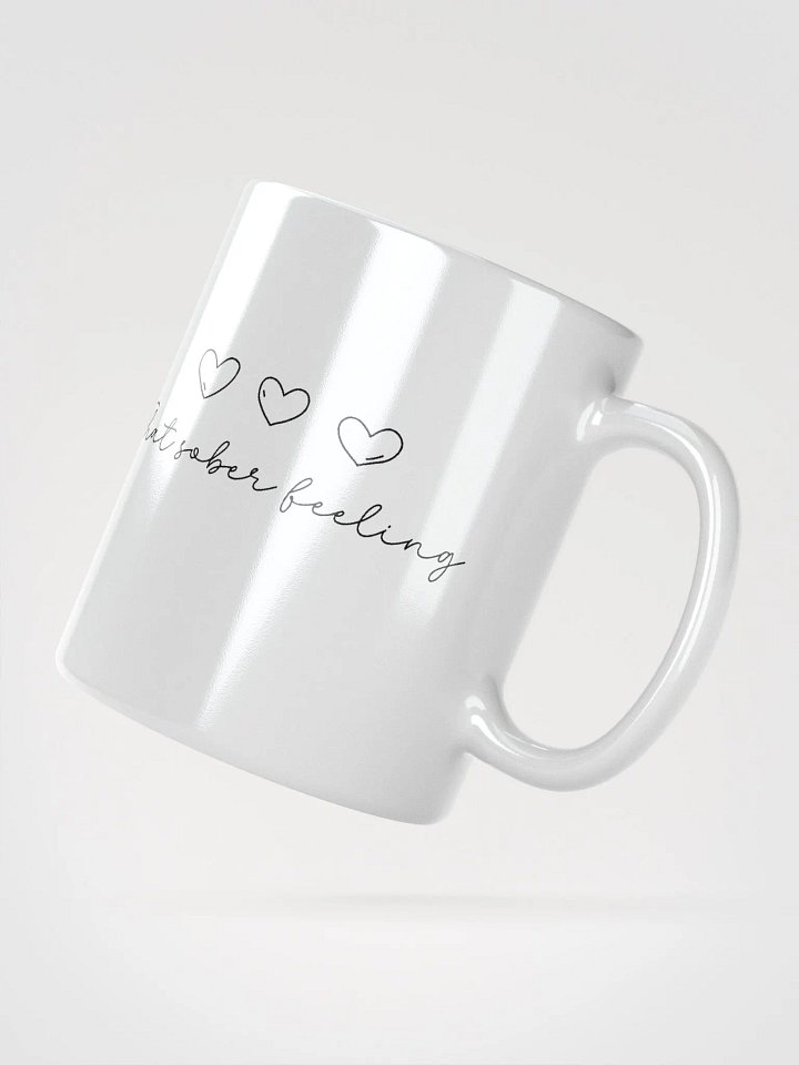 That Sober Feeling, Minimal Addiction Recovery Awareness Mug product image (2)