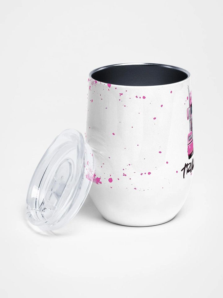 Trucker Wife Wine Tumbler product image (2)