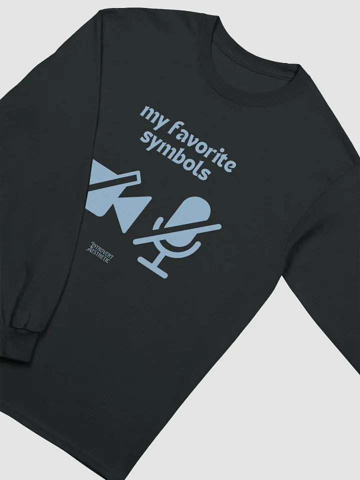 Muted Camera Icons Unisex Long Sleeve Tee product image (2)