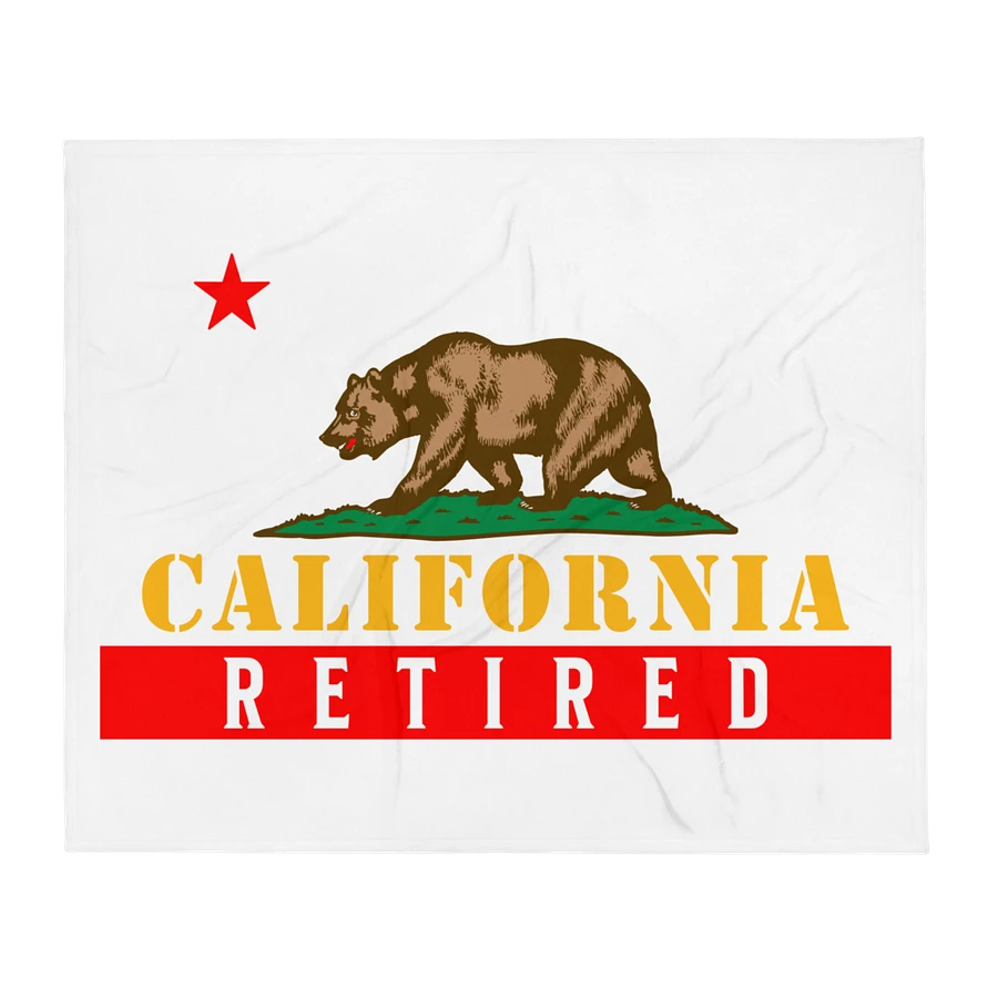 California Retired - state flag with bear and star product image (2)