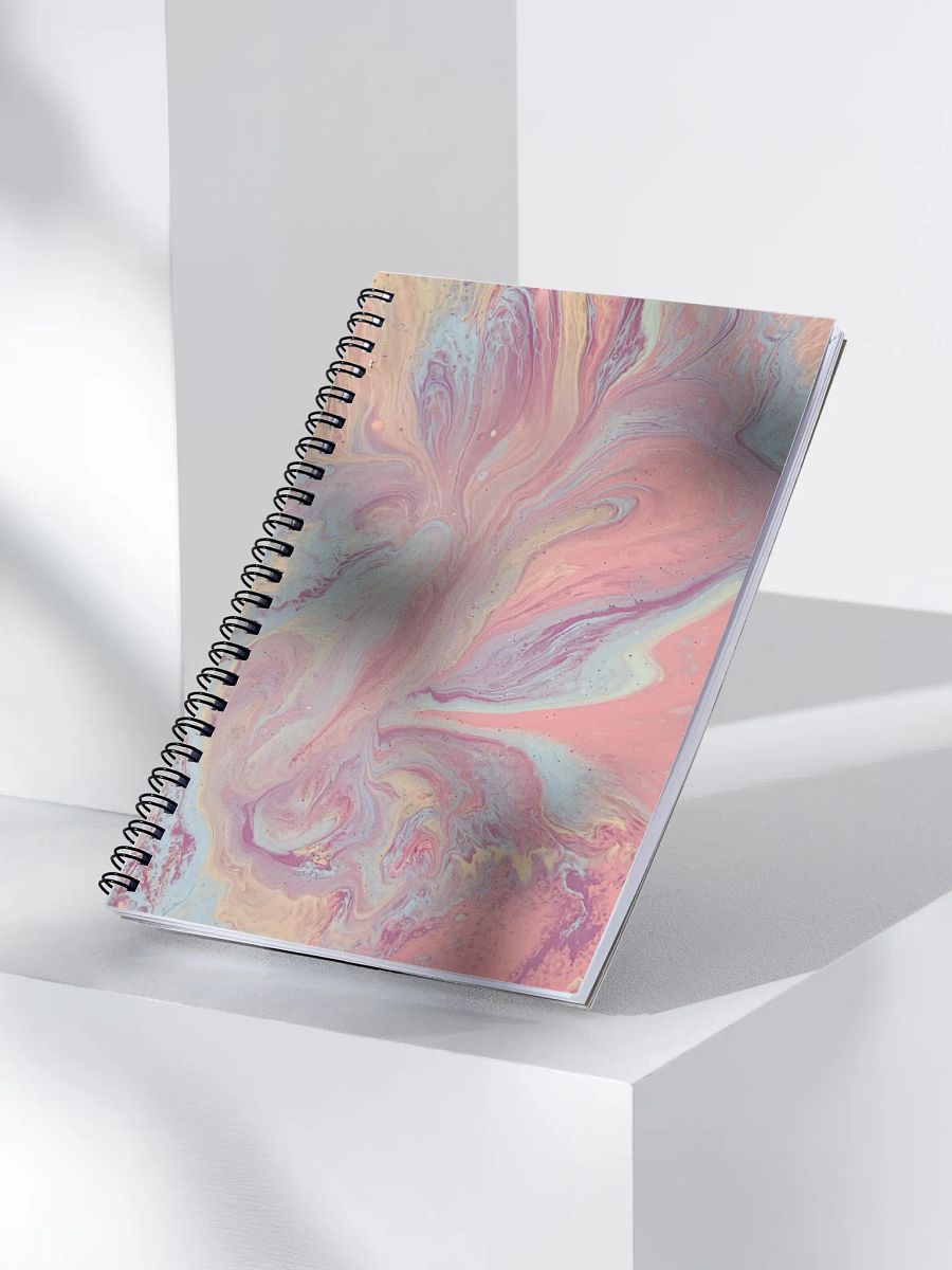 Pastel Swirls Spiral Notebook product image (3)