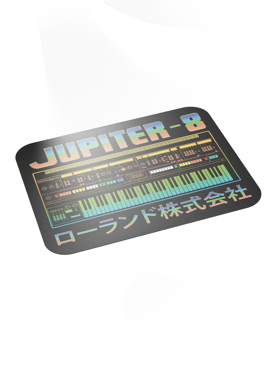 Jupiter 8 - Mouse Mat (Roland JP-8 Classic Synthesizer) by Vintage Voltage product image (4)