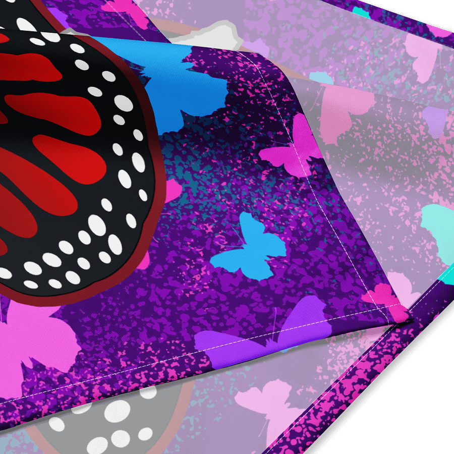 Be Lovely Butterfly All-Over Bandana product image (4)