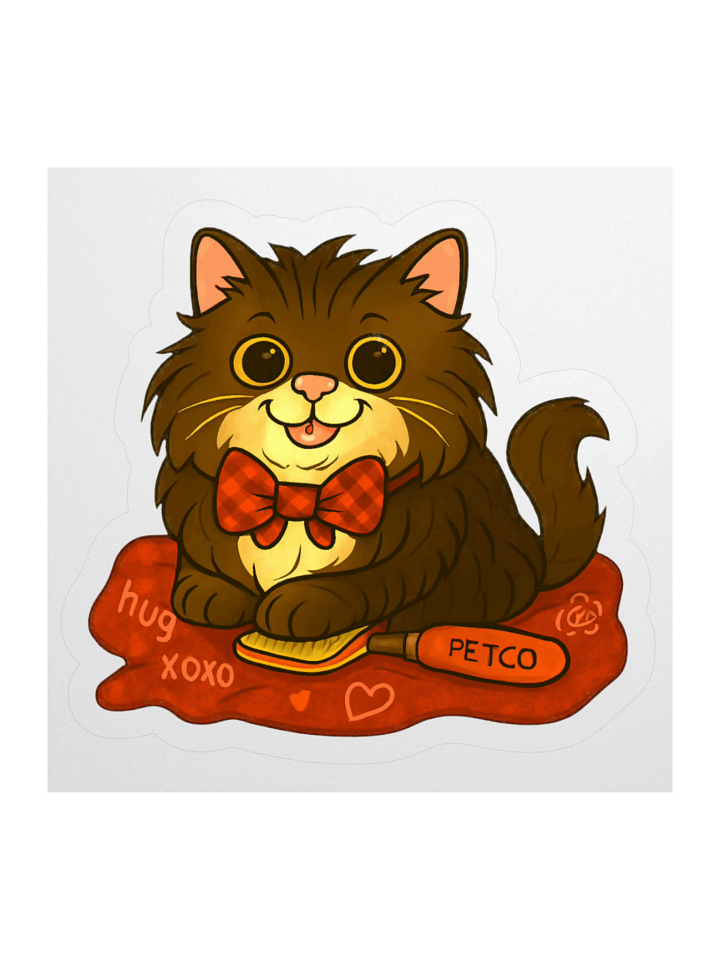 Mali the Axe Cat Stickers product image (1)