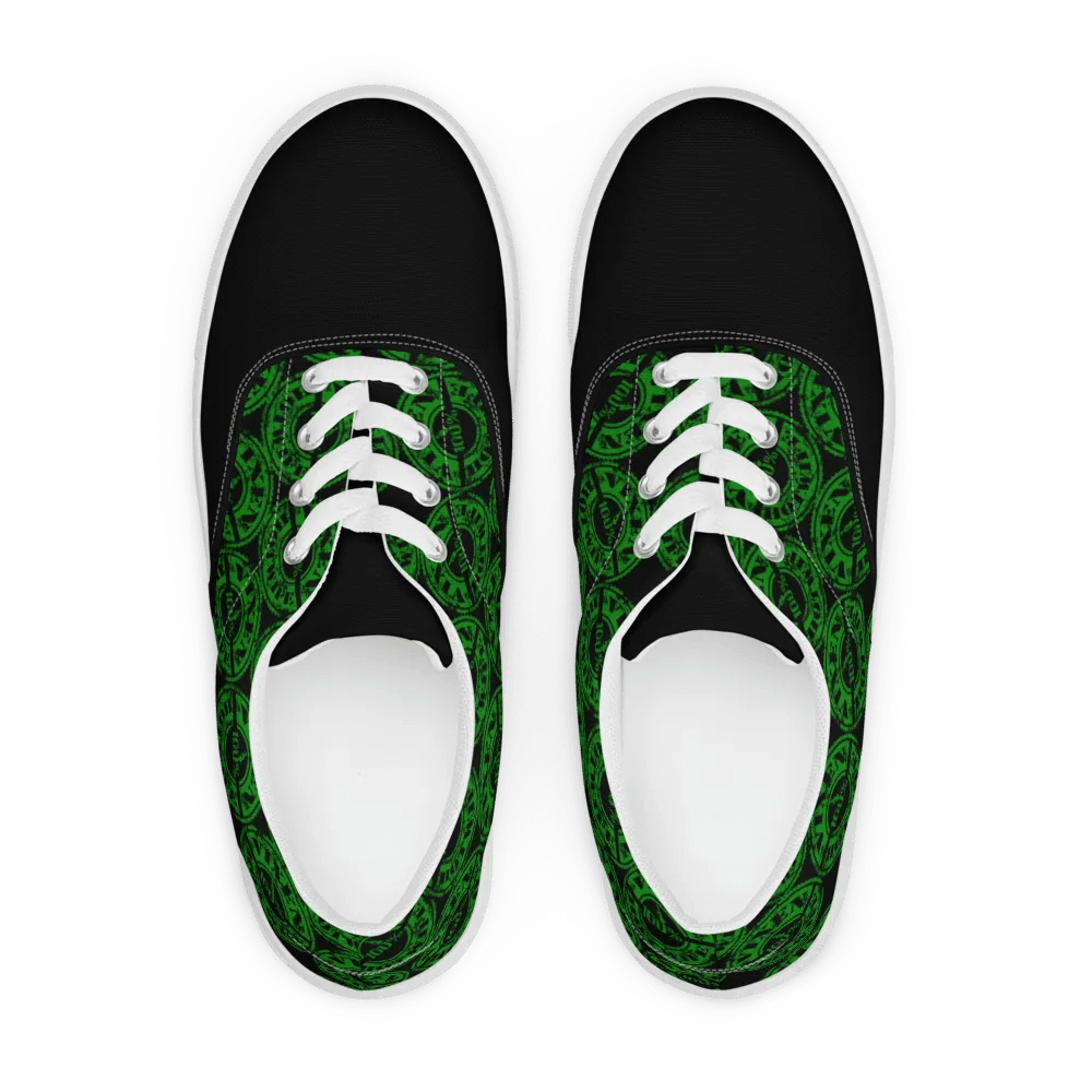 100% Vixen Hotwife lace-up canvas shoes product image (6)
