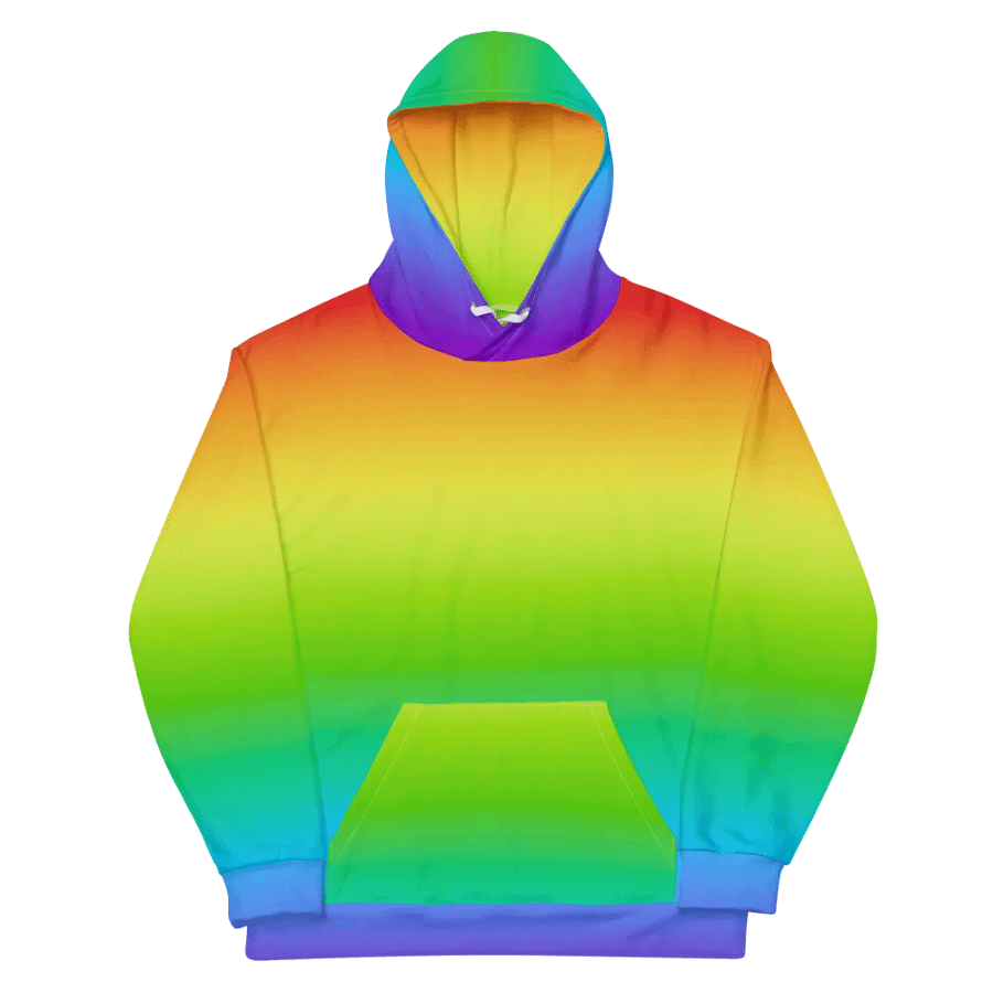 Rainbow Recycled Unisex Hoodie product image (11)
