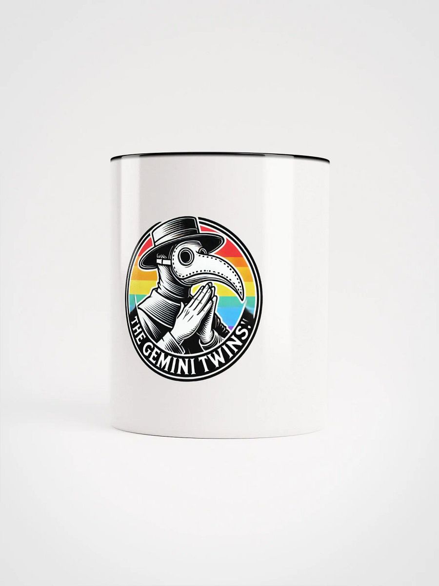 🔥 Official "The Gemini Twins!" Black & White Mug – Sip in Style! 🎭 product image (5)