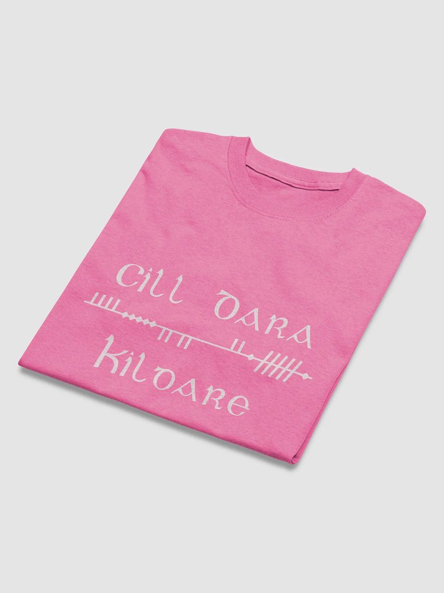 Kildare/Cill Dara Scholastic style Ogham printed T-shirt product image (9)