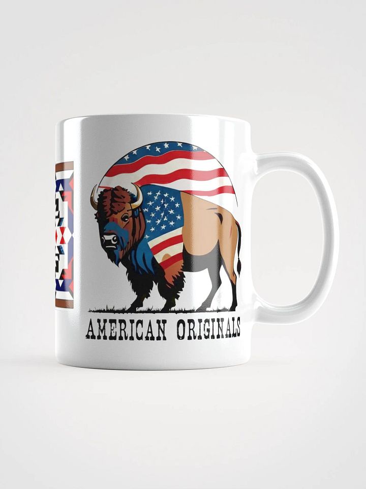 American Originals Bison Glossy White Mug product image (2)