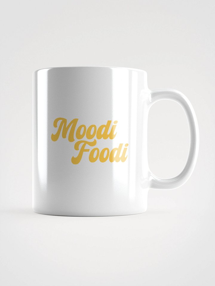 Moodi Foodi Originals White Mug – Mustard product image (2)
