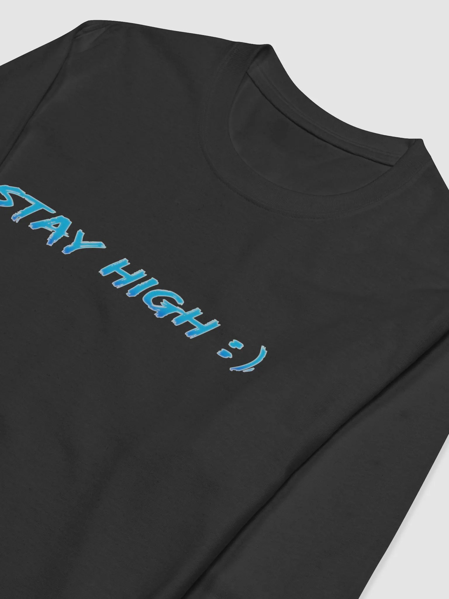 Champion Long Sleeve Stay High Shirt (Blue Text) product image (6)