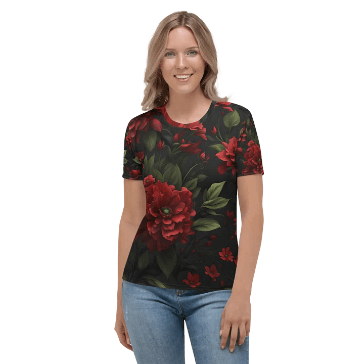Harmony Bloom Women's Floral T-Shirt product image (2)