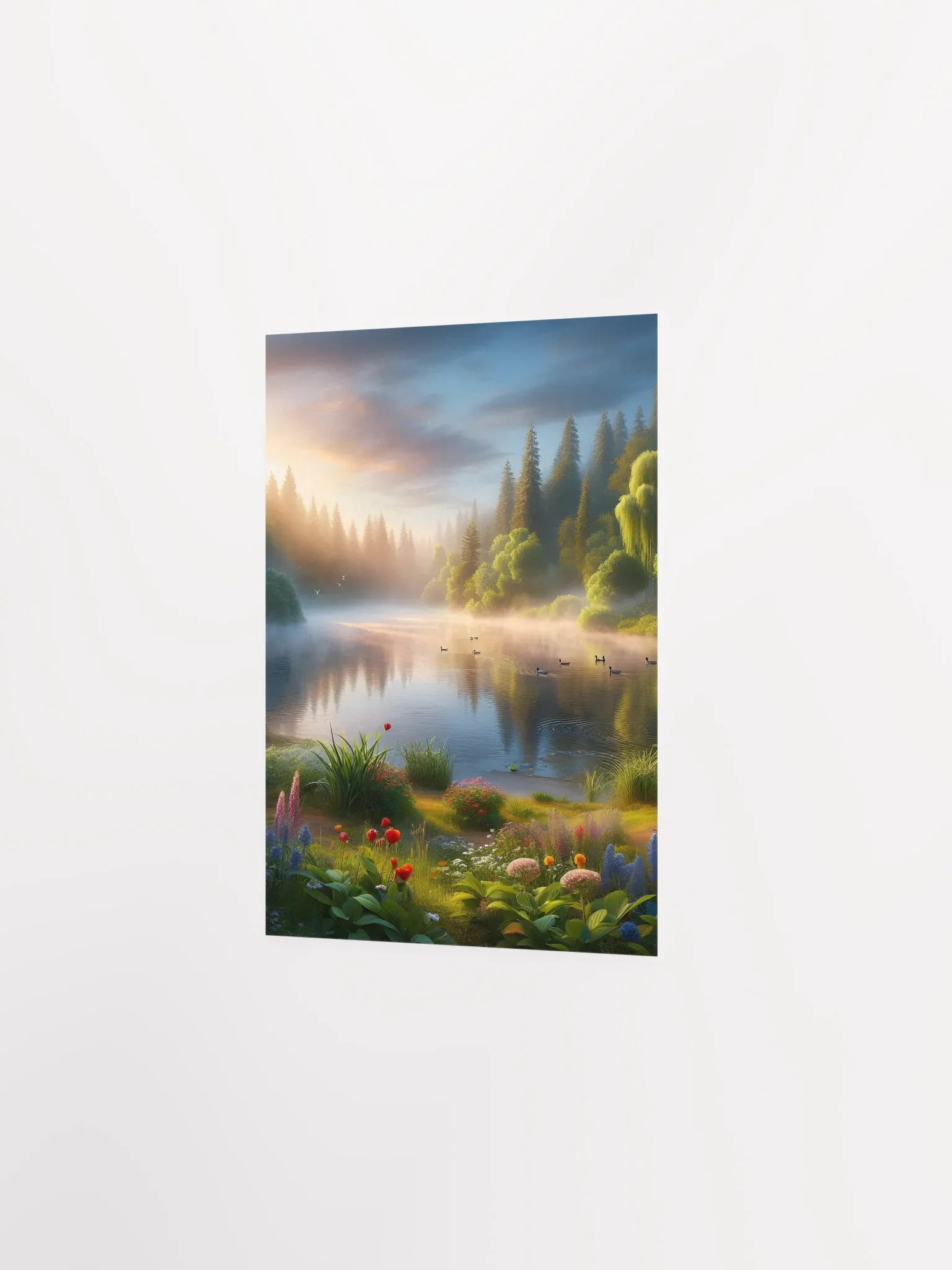 Morning Glow Matte Poster Print product image (17)
