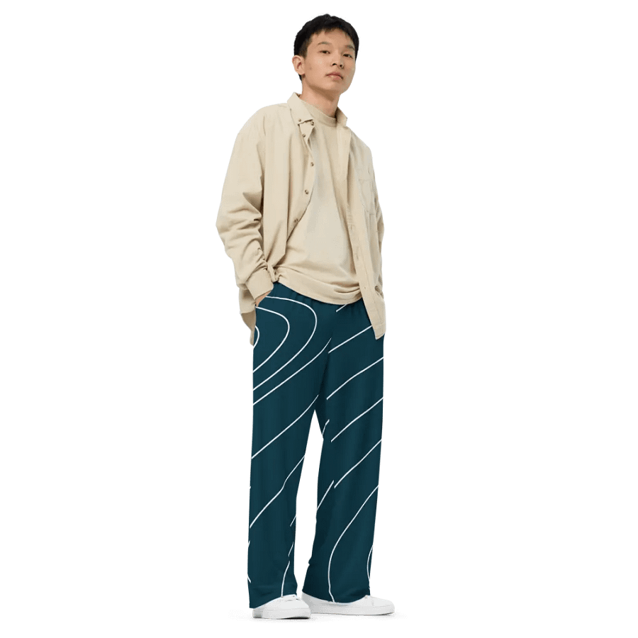 Elevate Unisex Wide-Leg Pants product image (8)