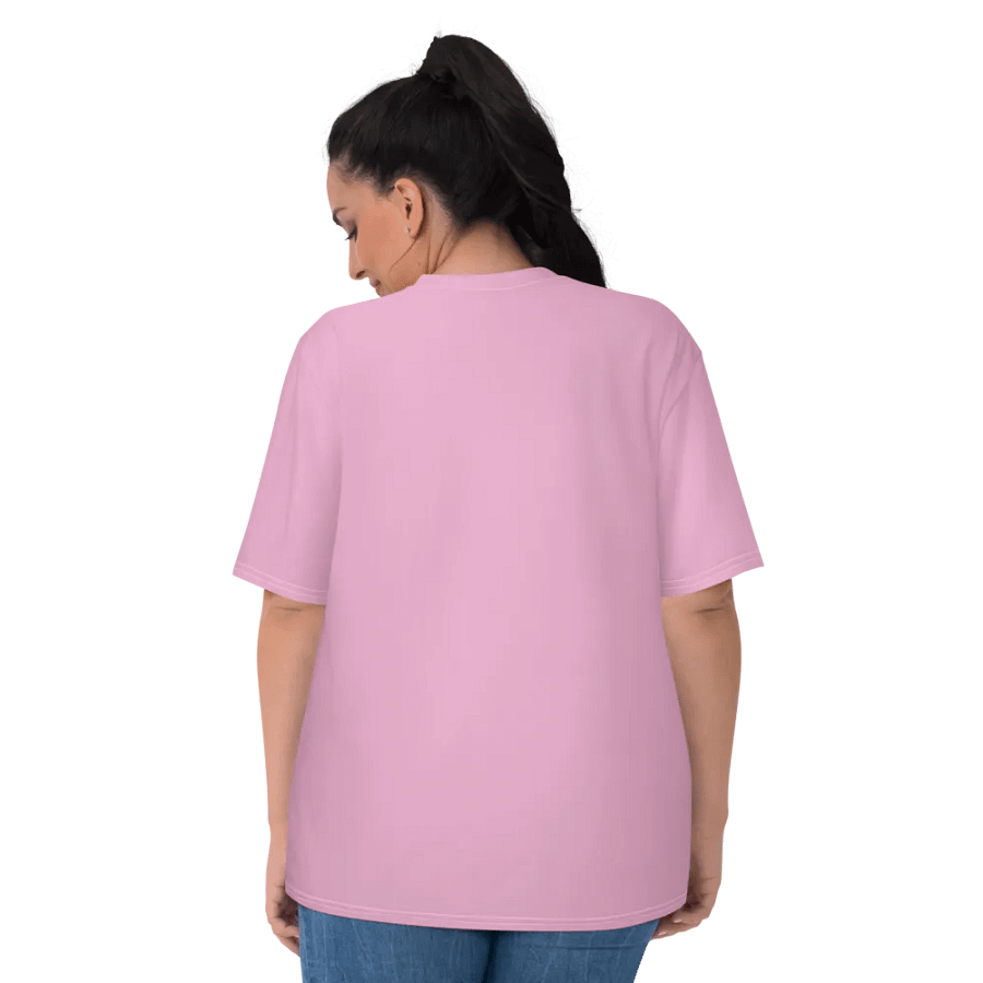 Plain Light Carnation Pink True Summer Women's Crewneck Polyester Heavyweight Premium T-Shirt by Treasure Pie product image (7)