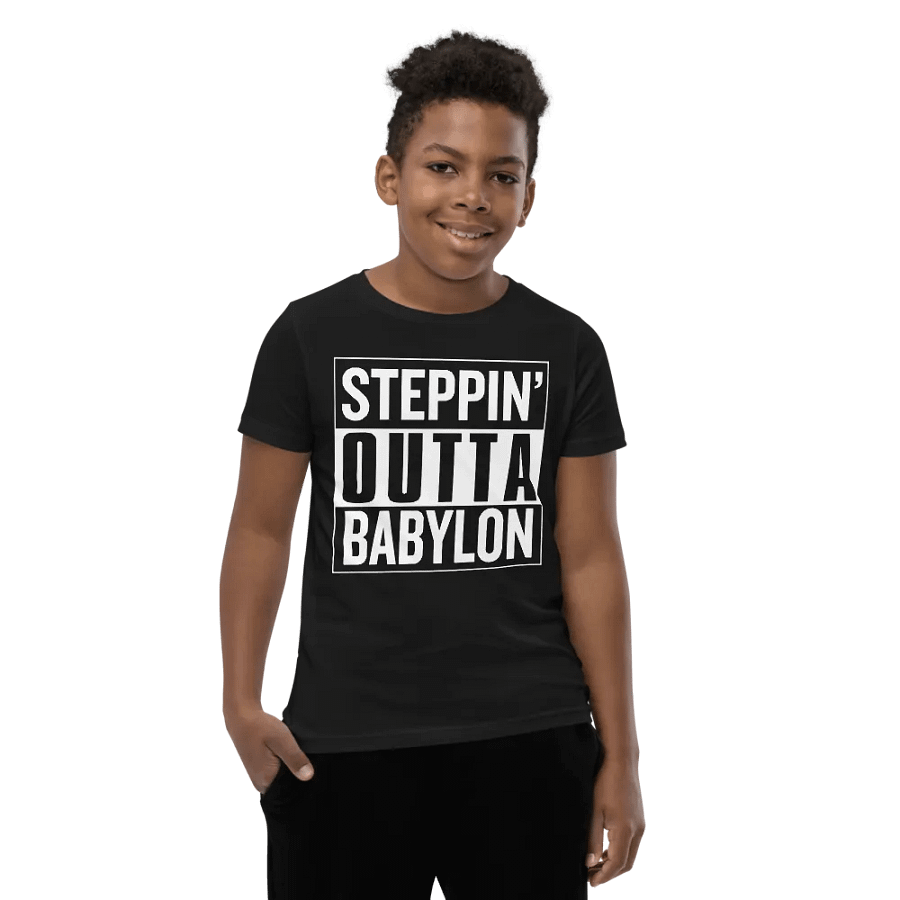 Christafari Kids Steppin' Outta Babylon Shirt product image (7)