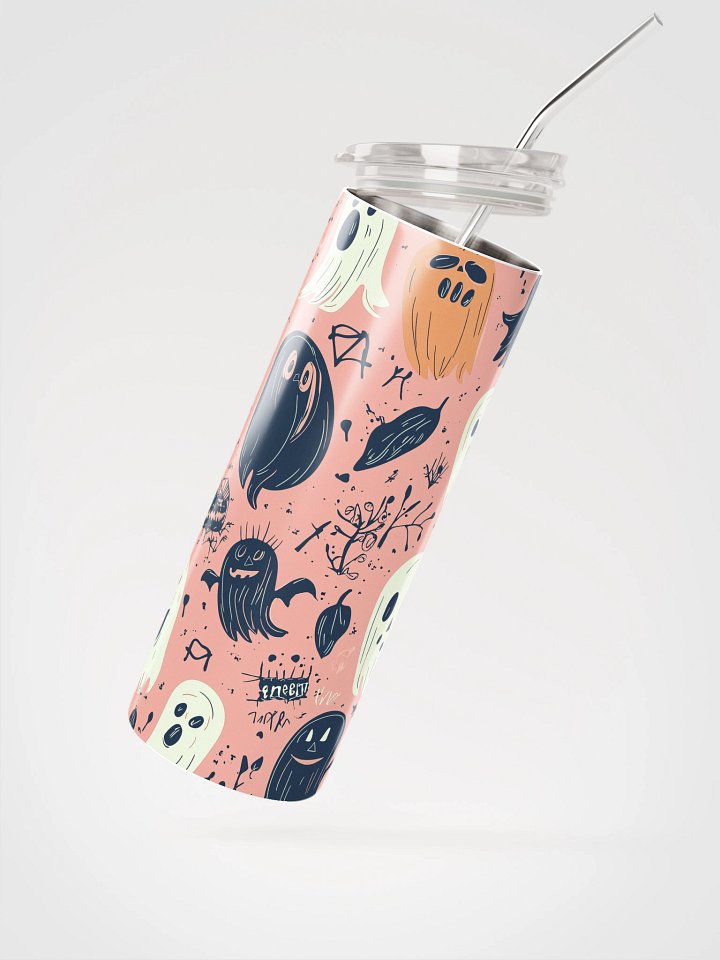 Spooky Pink Stainless Steel Tumbler product image (2)