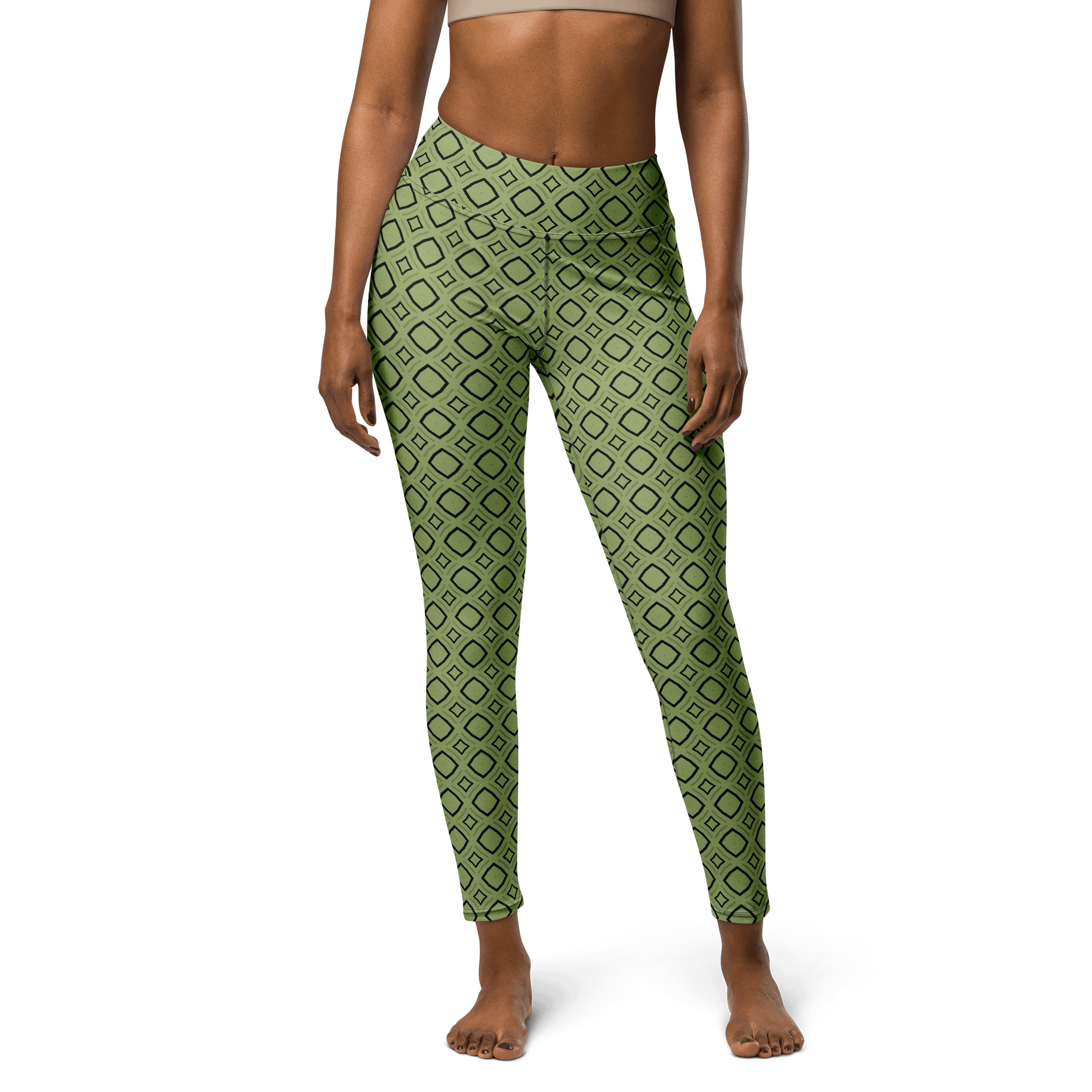 Bumble Delight Geometric Print Yoga Leggings product image (1)