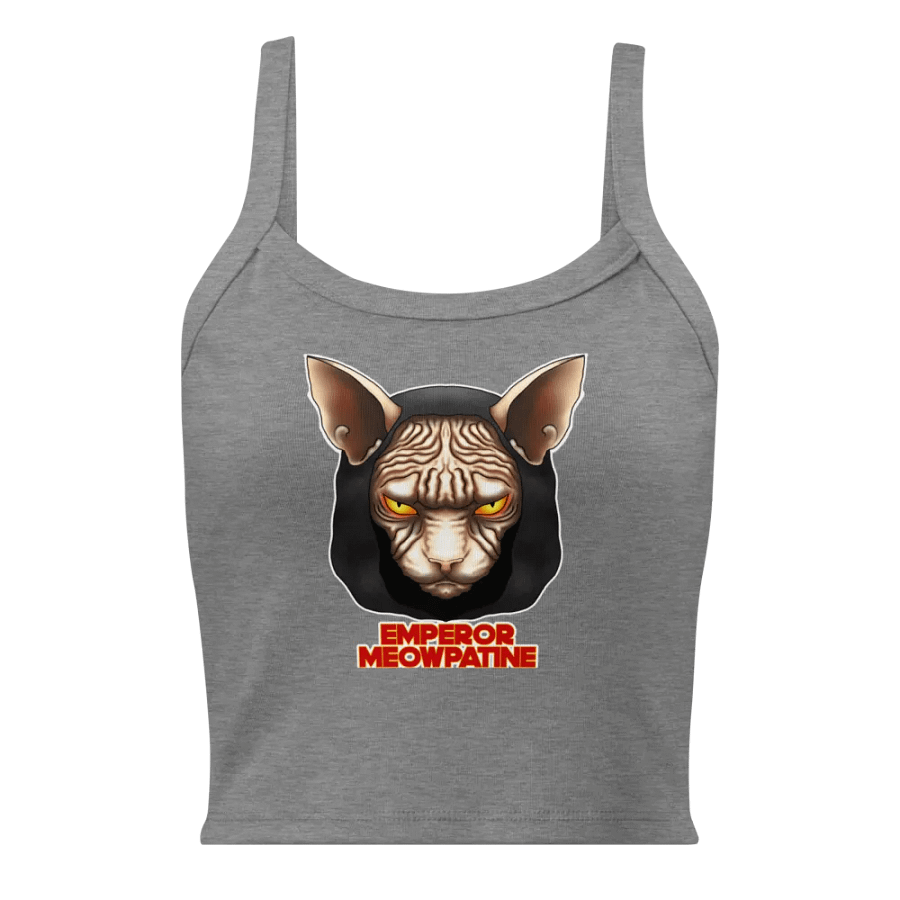 Emperor Meowpatine Crop Tank product image (1)