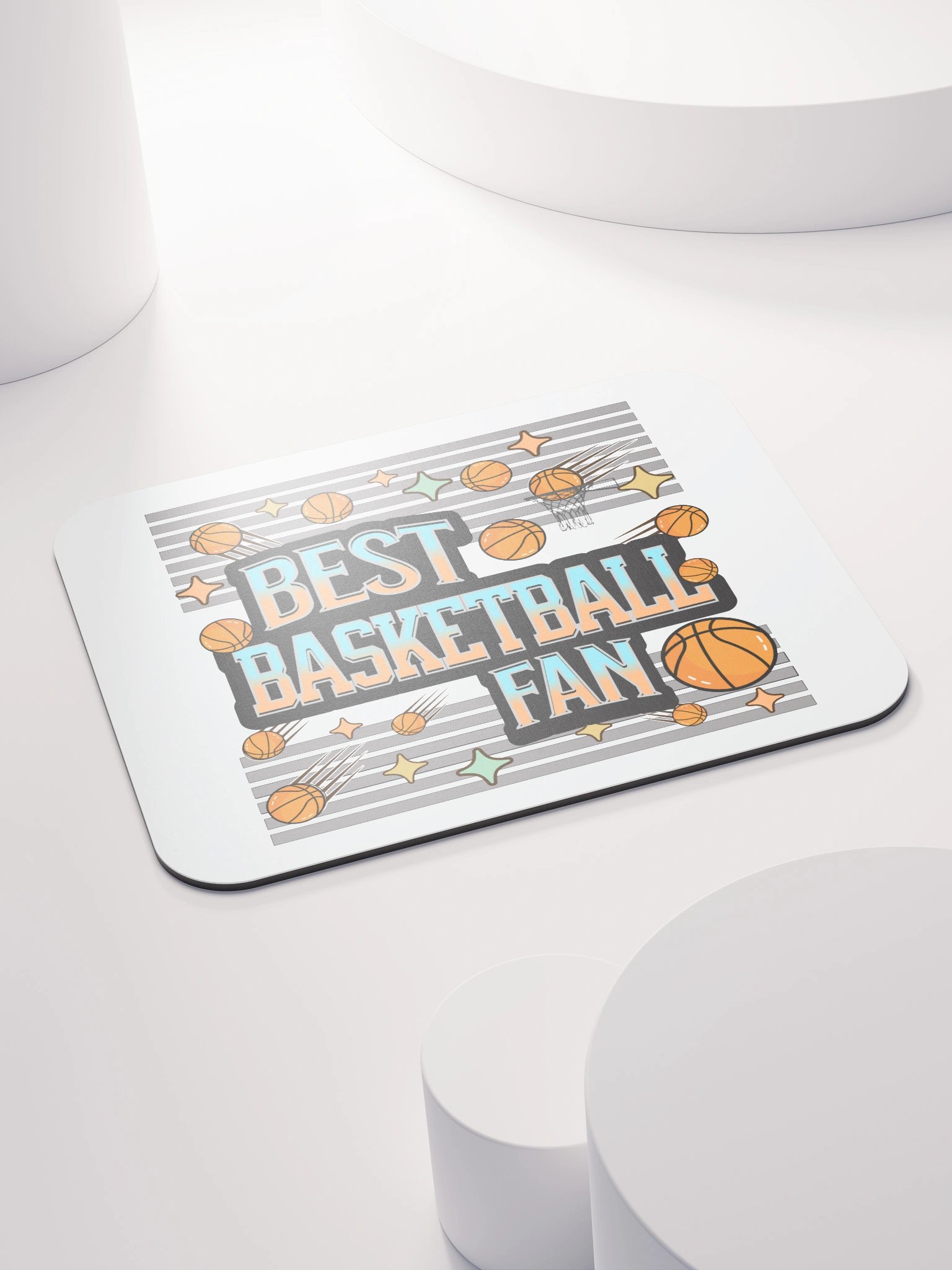 Best Basketball Fan All Star Mouse Pad product image (4)
