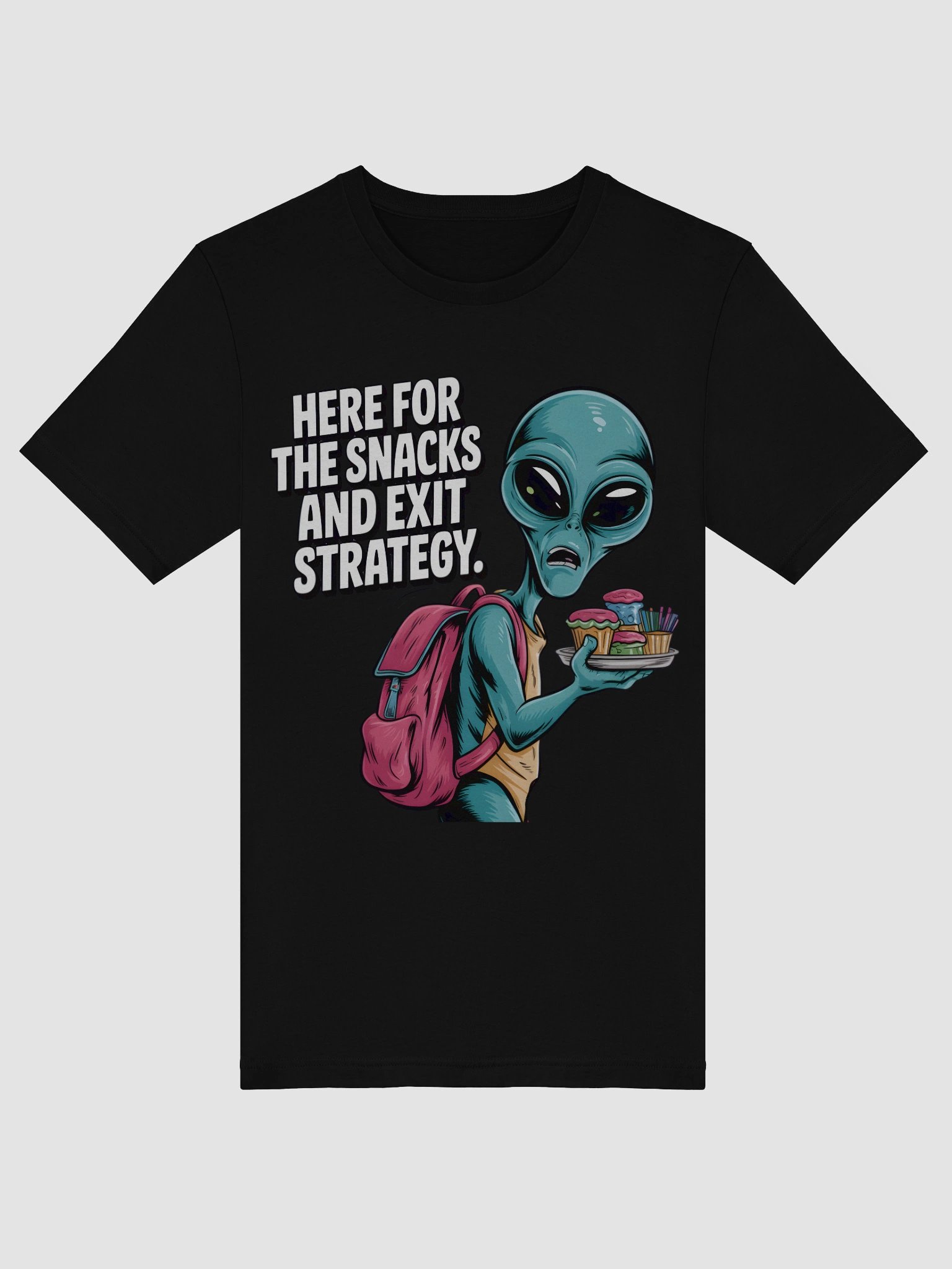 Alien Snack Attack T-Shirt product image (38)