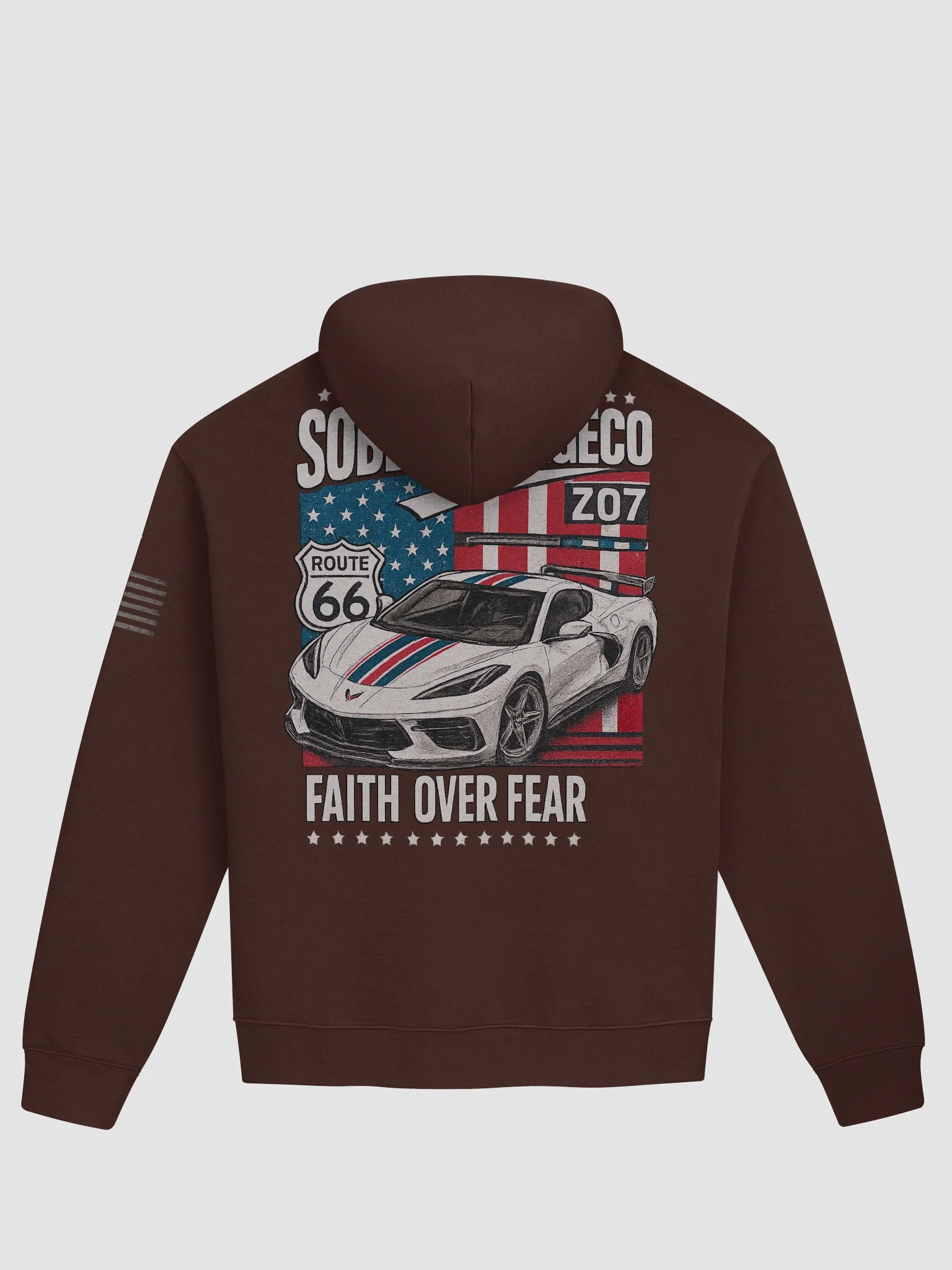 ZO7 C8 Corvette Sober Garage CO Hoodie product image (10)