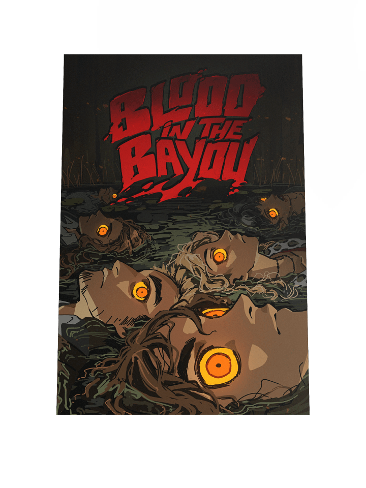 Blood in the Bayou Campaign Poster (Mini) product image (1)