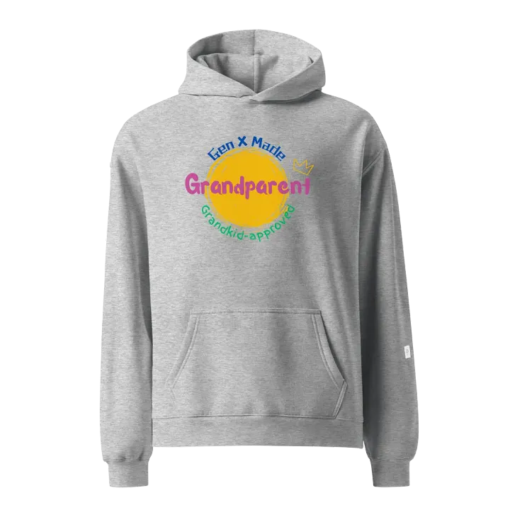 GenX Made Grandparent Oversized Hoodie product image (4)