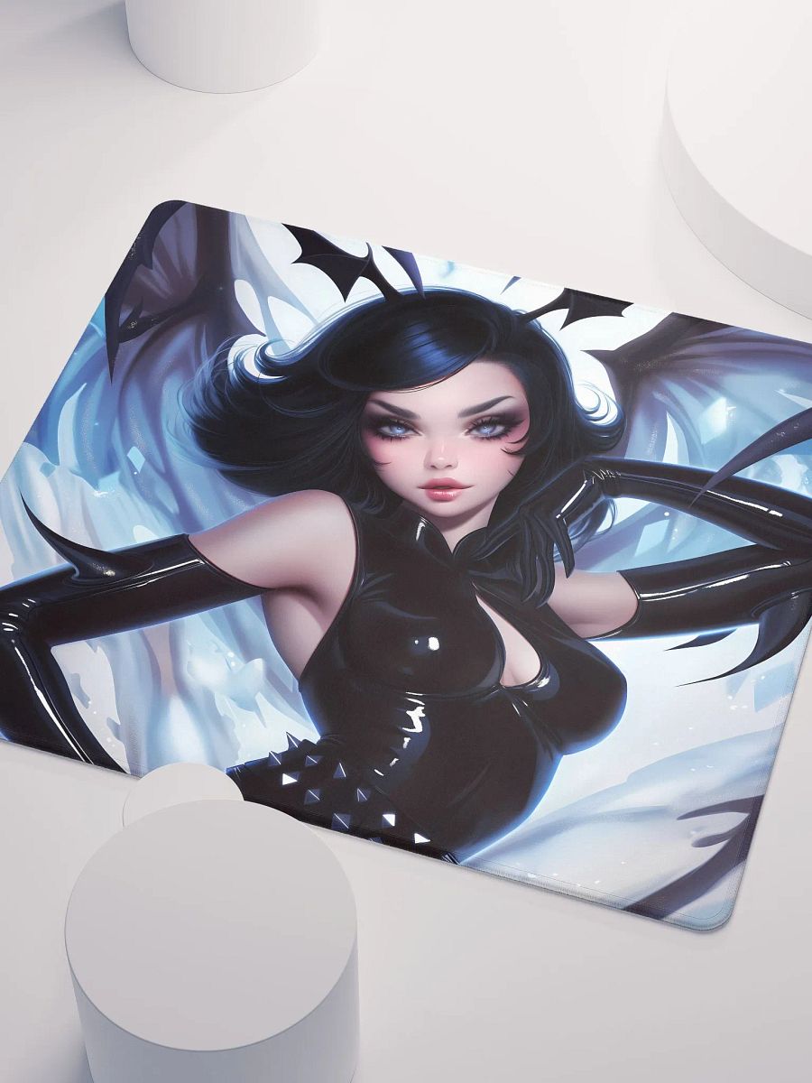 Demon Girl in Pin-up style, digital art, fantasy art product image (3)