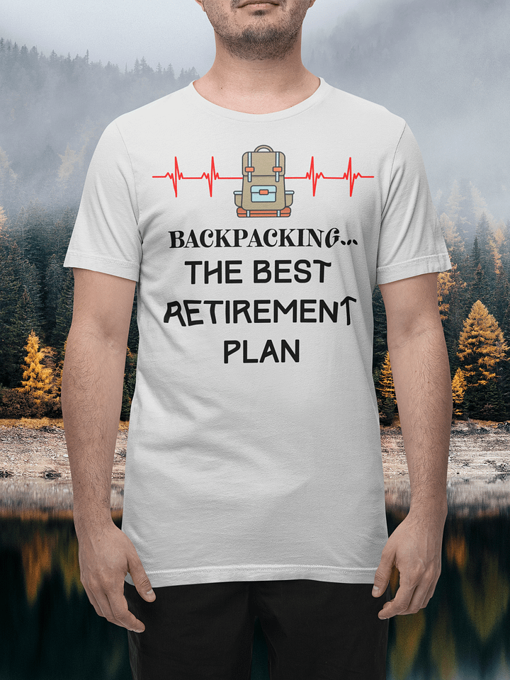 Retirement Backpacker T-Shirt product image (1)