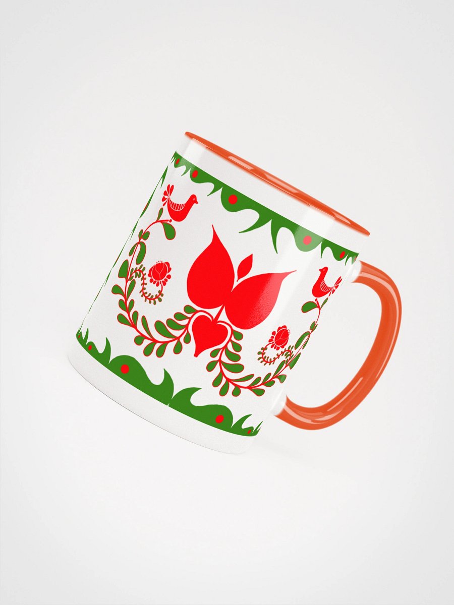 Hungarian Festive Folk Art Ceramic Mug product image (4)