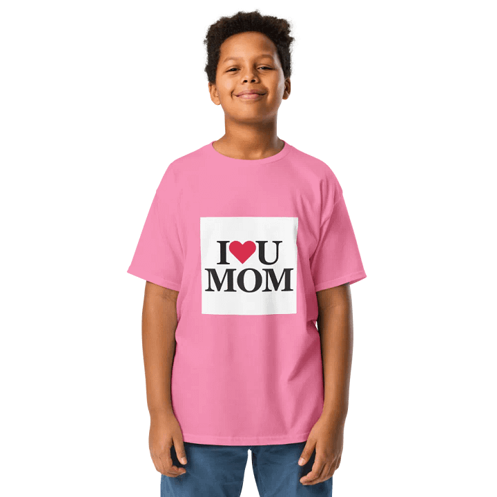 Kids Shirt Love Mom product image (1)