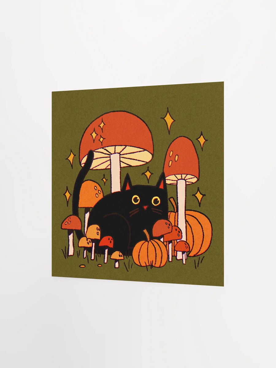 Pumpkin Cat Print product image (3)