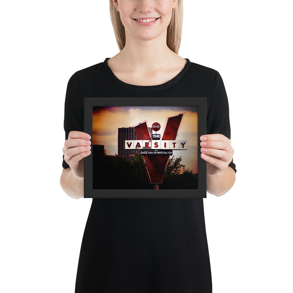The Varsity – Landmark Atlanta Studio Framed Print product image (2)