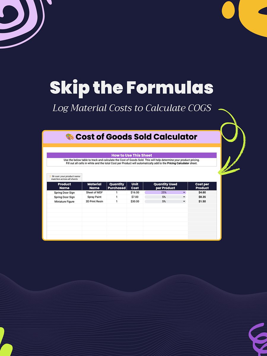Craft Seller Pricing Toolkit product image (3)