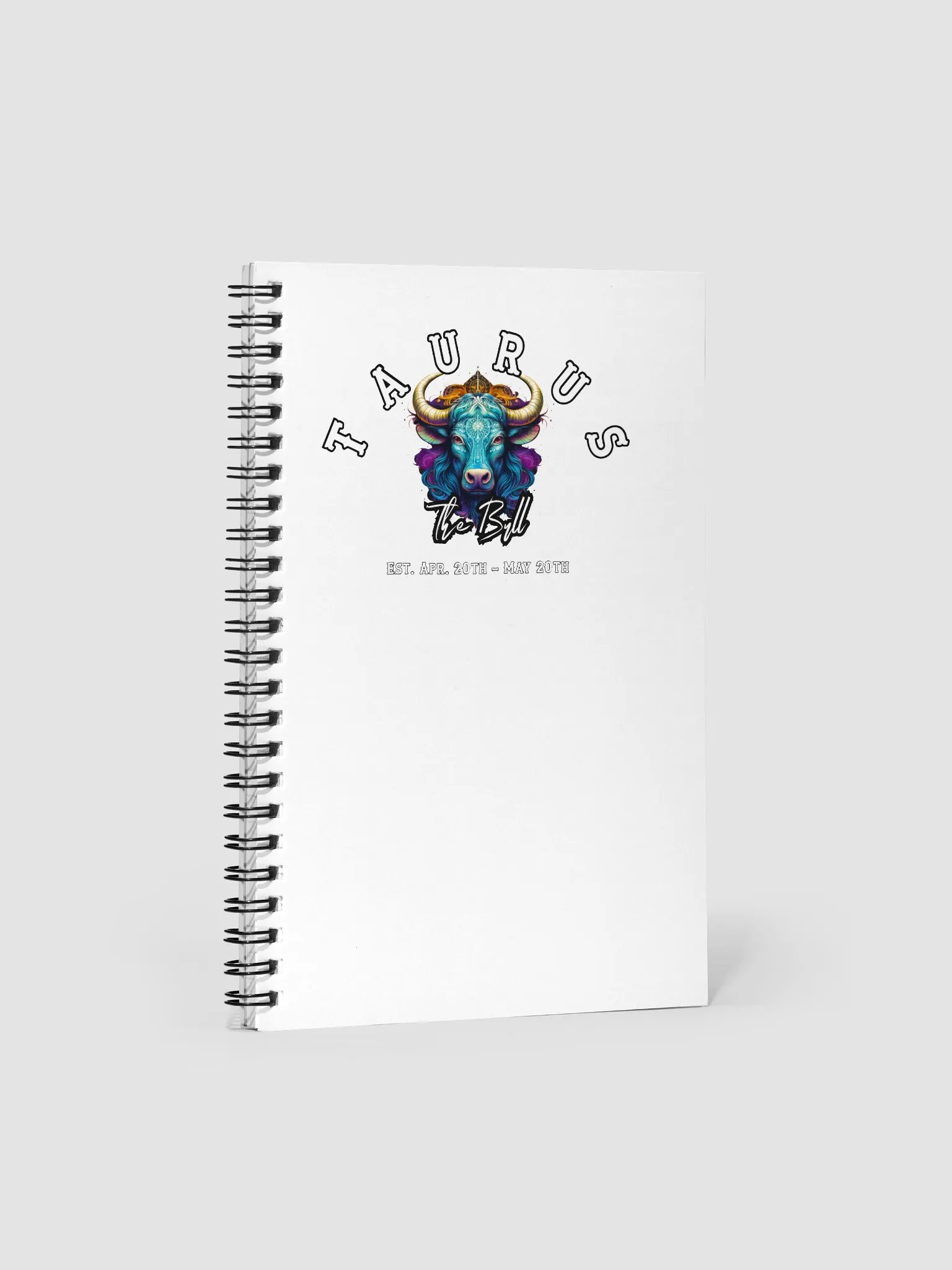 Taurus - Zodiac Notebook product image (1)