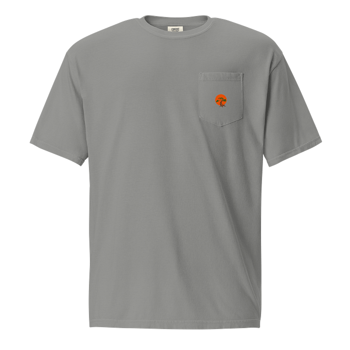 Stylized Tree Sunset Pocket Tee product image (1)