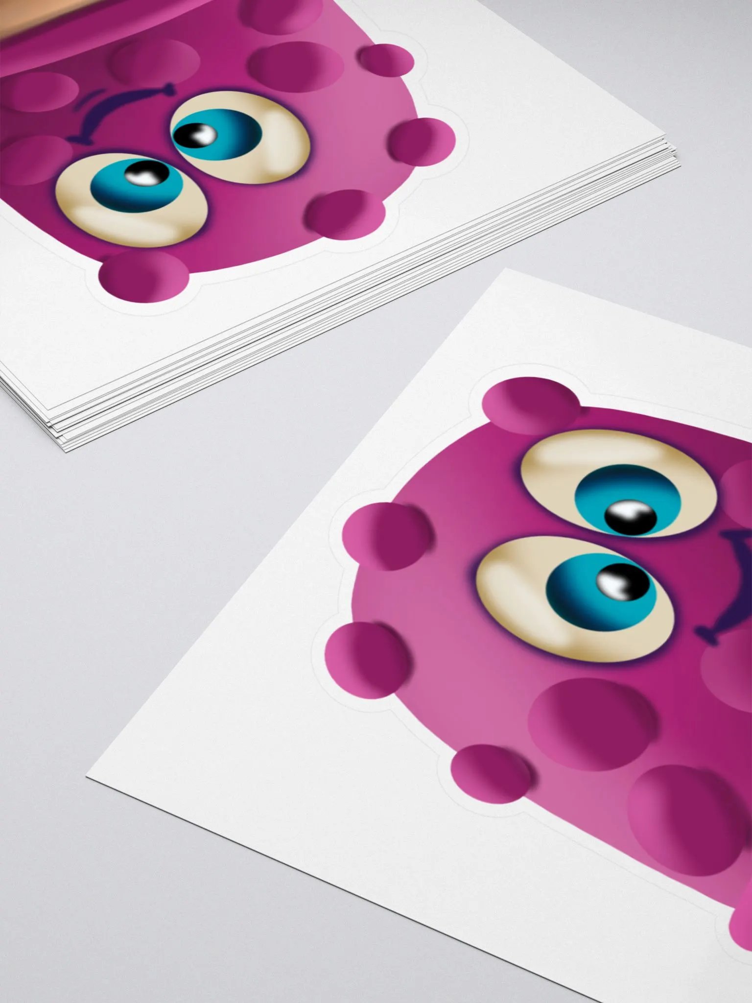 Finger Condom Sticker 3x3 inch product image (4)