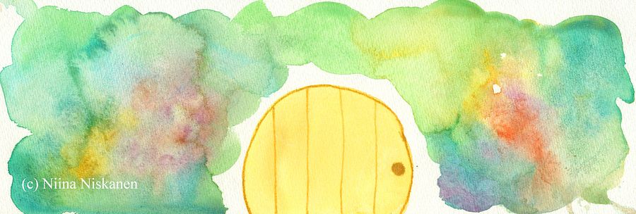 Hobbit Door Original Painting product image (1)