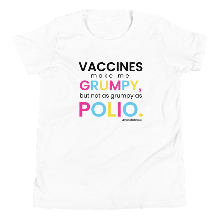Polio Youth Tee - White product image (1)